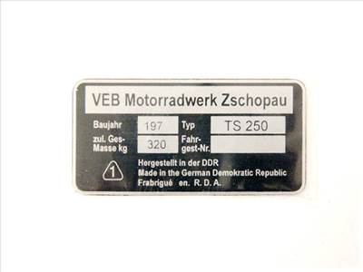 [MZ/TS / 250] - TÍPUSTÁBLA /TS250/